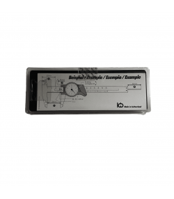 Bergeon 6621 sliding caliper with dial
