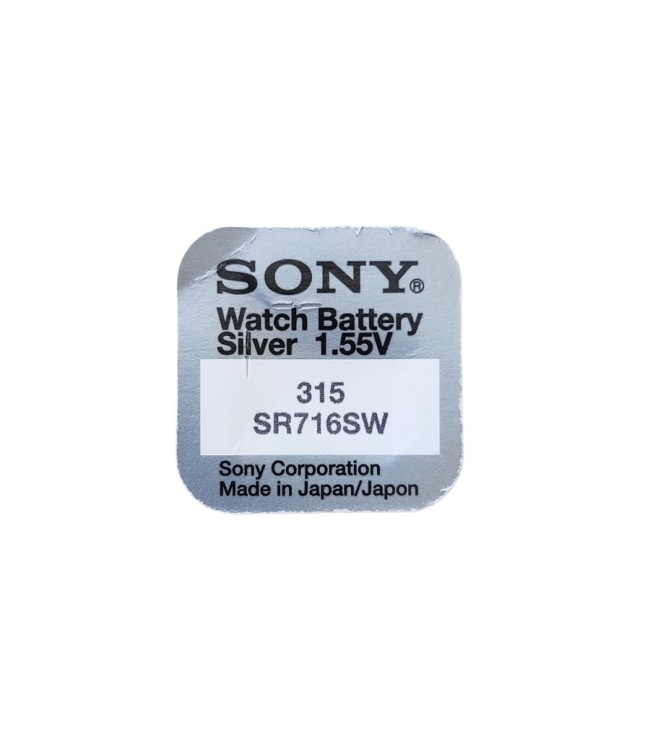 Батерия Sony 315 за кварцови часовници 1.55V