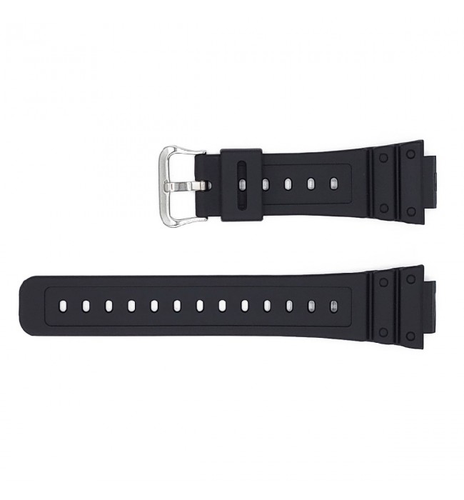 Casio 10512401 16 mm watch black strap DW-5000SL-1, DW-5600BBMA-1, DW-5600E-1