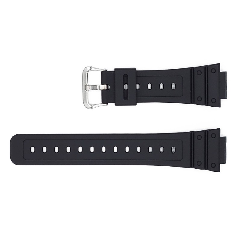 Черна каишка за часовник Casio 16 мм DW-5000SL-1, DW-5600BBMA-1, DW-5600E-1 Черна каишка за часовник Casio 16 мм DW-5000SL-1, DW-5600BBMA-1, DW-5600E-1