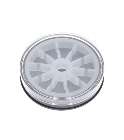 Horotec MSA17.585-35 watchmakers supplies plastic box with 10 compartments, 35 mm