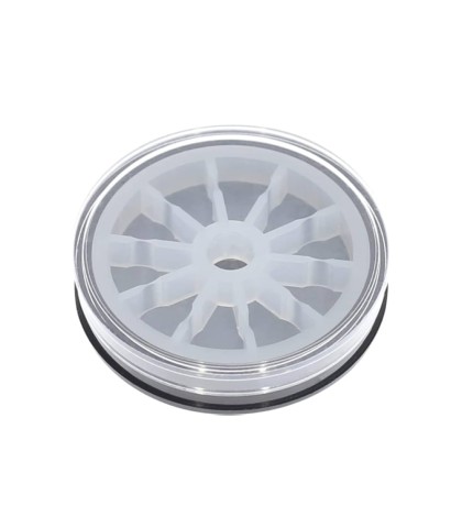 Horotec MSA17.585-35 watchmakers supplies plastic box with 10 compartments, 35 mm