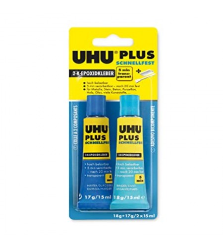 UHU Plus Quick Secure 45700 2-Compo ...
