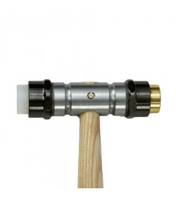 Bergeon 30417 watchmaker hammer Bi-materials nylon and brass ends