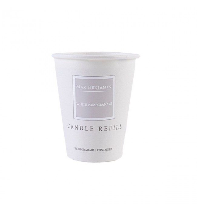Max Benjamin White Pomegranate Candle Refill