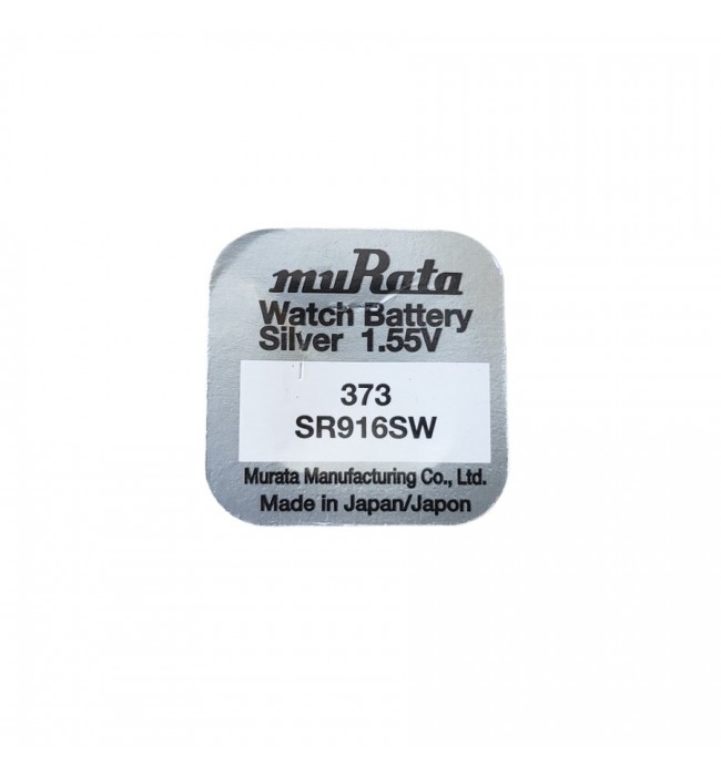 Sony/Murata 373 SR68 SR916SW quartz watches battery silver oxide 1.55 volts 1x