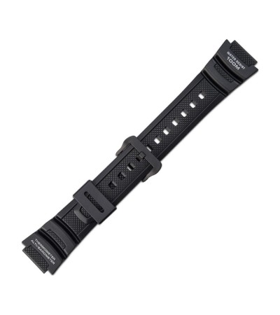 Casio plastic black watch strap 10360816 for SGW-300H, SGW-400H, 18 mm