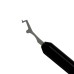 Bergeon 15432-A lever for balance cock, black, 5 mm