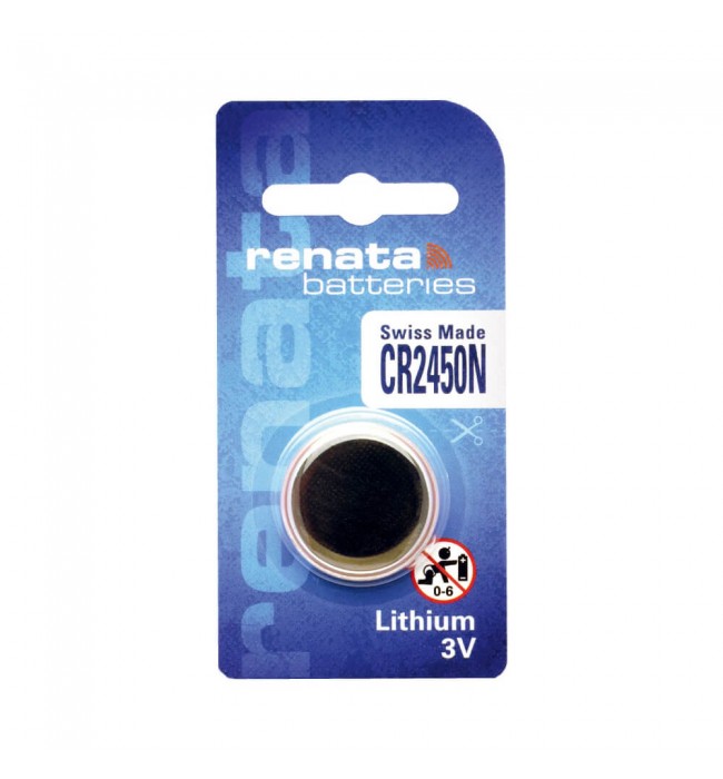 Renata CR2450N 3V Lithium Coin Cell Battery