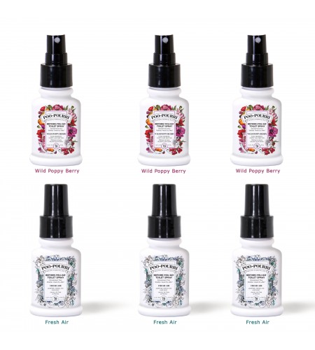 Poo-Pourri pack of 6 mix Toilet Spr ...