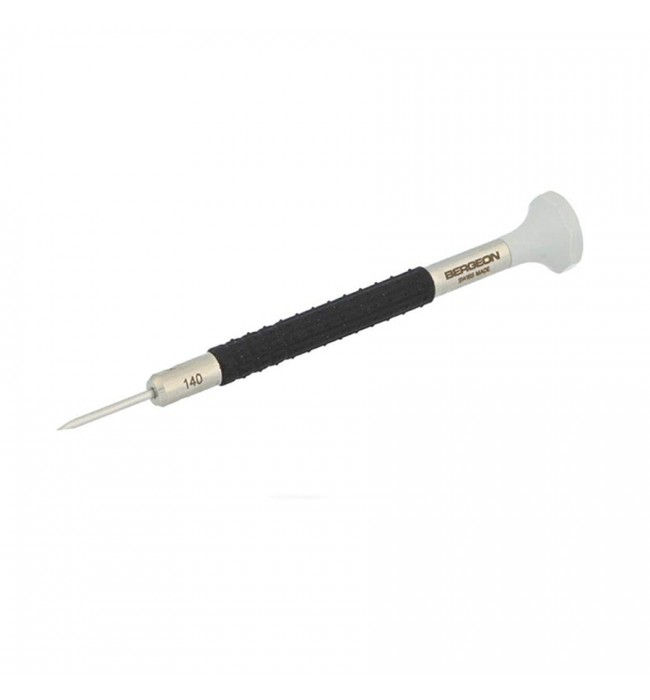 Bergeon 6899-140 ergonomic watchmaker screwdriver 1.40mm grey