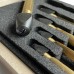 Boley assortment of 5 pin vices with square adjustment