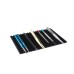 Horotec MSA 24.222 tool pad, black silicone anti-slip tray with 19 grooves