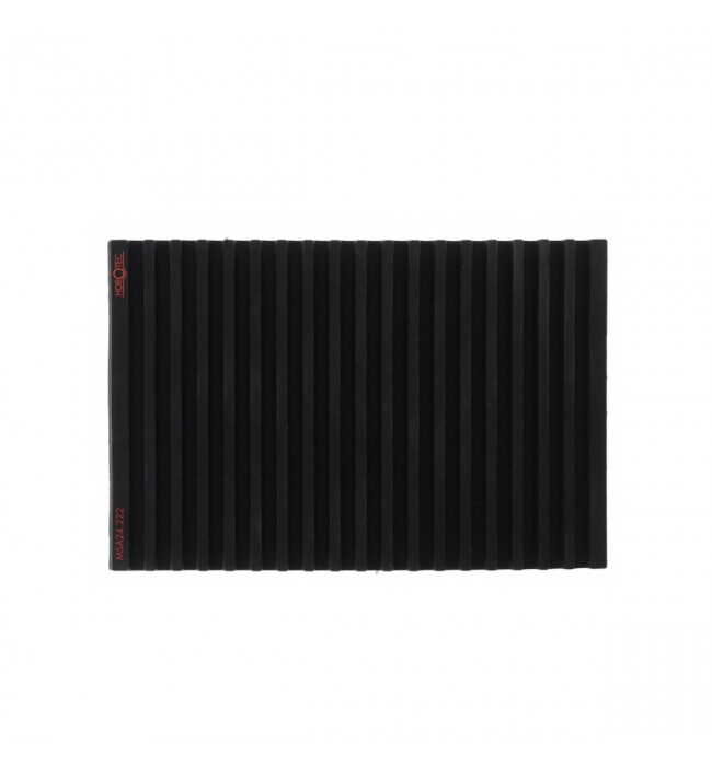 Horotec MSA 24.222 tool pad, black silicone anti-slip tray with 19 grooves