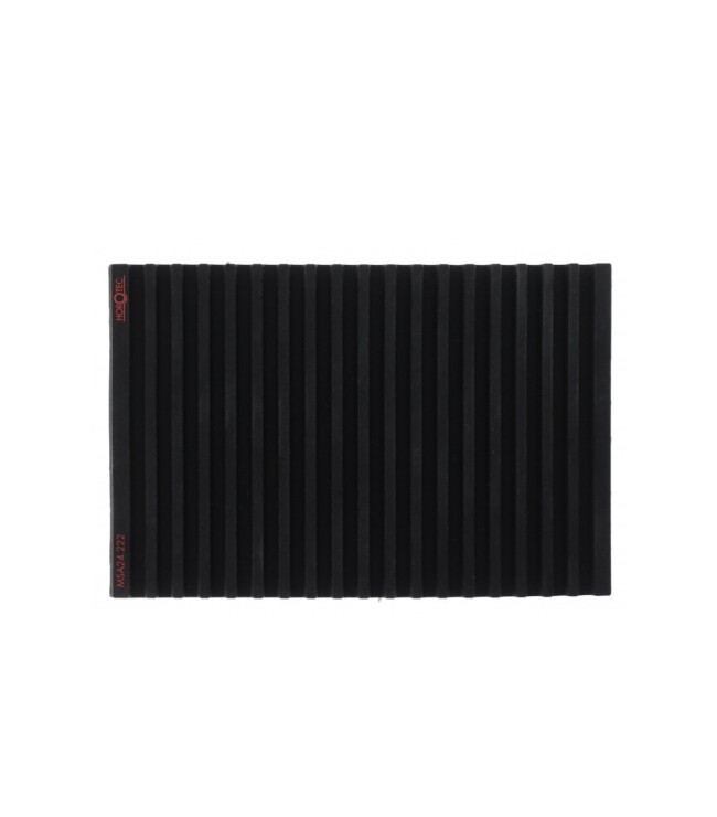 Horotec MSA 24.222 tool pad, black silicone anti-slip tray with 19 grooves