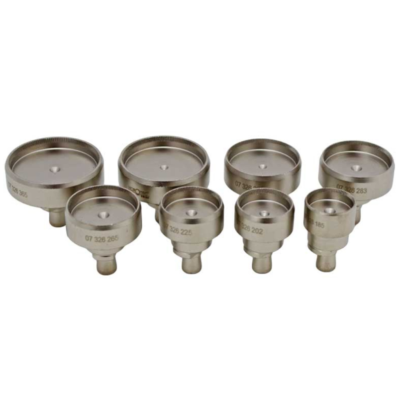 Horotec MSA 07.311 set of 8 dies for Rolex watch case back remover Horotec MSA 07.311 set of 8 dies for Rolex watch case back remover