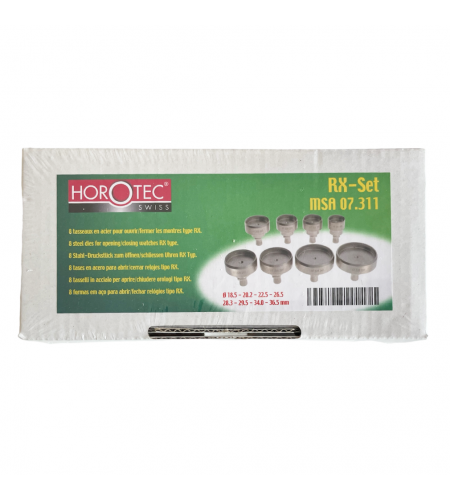 Horotec MSA 07.311 set of 8 dies fo ...