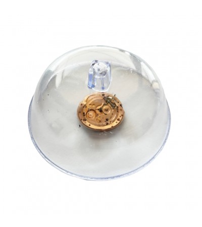 Dust transparent cover for watch parts and movements Ø 90 mm