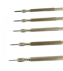 Horotec MSA 01.225 set of 5 screwdrivers for watchmakers 0.60 mm to 1.50 mm