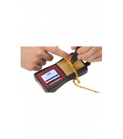 CaratScreenPen, testing device for the determination of the fine metal content