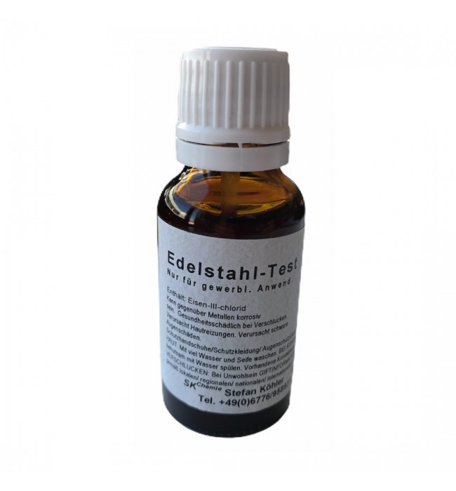 Test Acid for stainless steel 20ml Germany