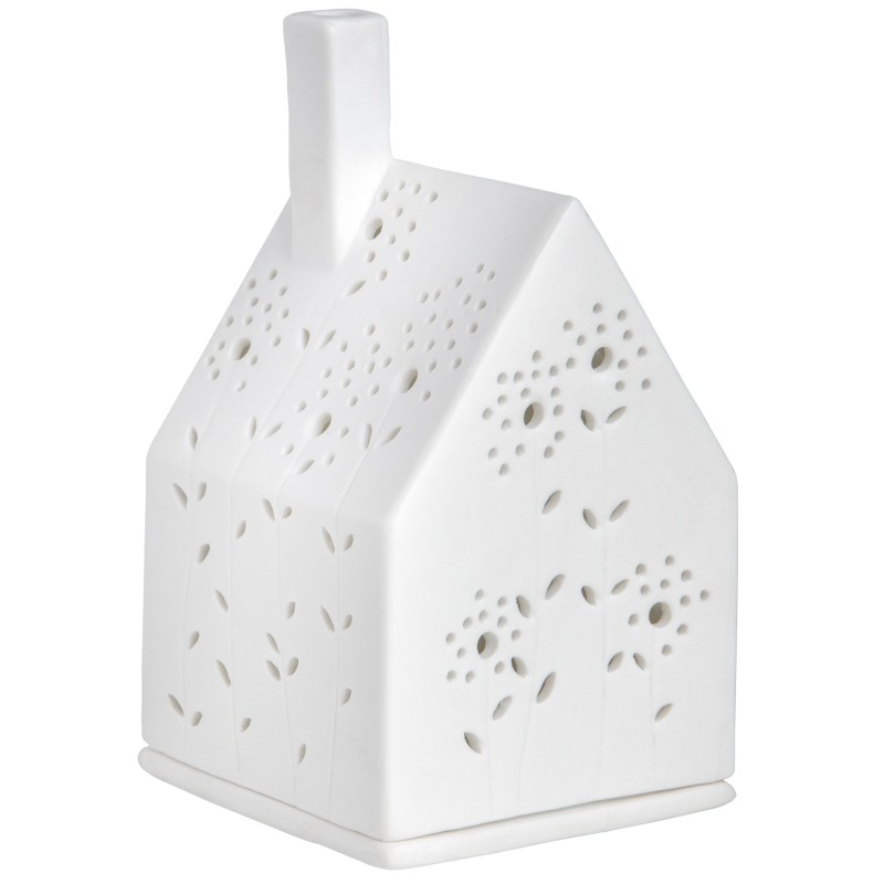 Porcelain Illuminated House Flowers Porcelain Illuminated House Flowers