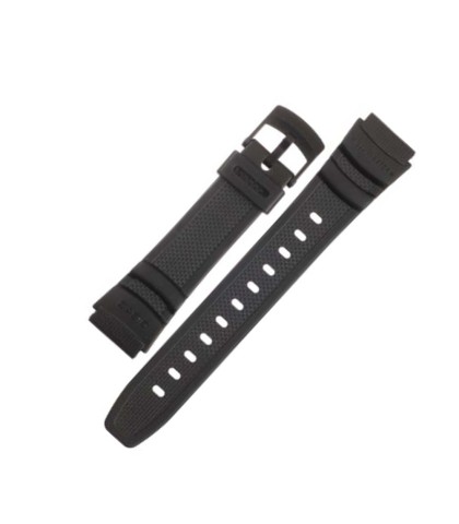 Casio plastic black watch strap 71607653 for W-93H, 16 mm