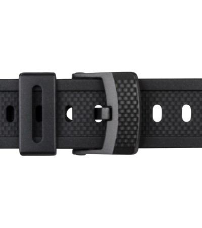 Casio plastic black watch strap 71607653 for W-93H, 16 mm