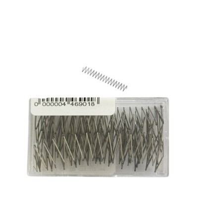 Assortment of flat springs for clasps, 8 pcs, 8 - 18 mm