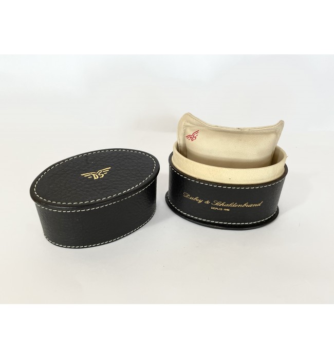 Dubey & Schaldenbrand leather travel watch box
