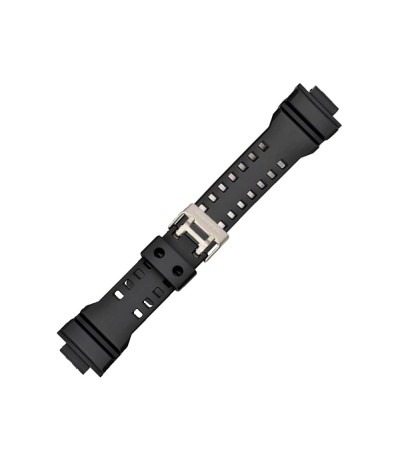 Casio plastic black watch strap 10437686 for GD-350-1, GD-350-1B, 16 mm