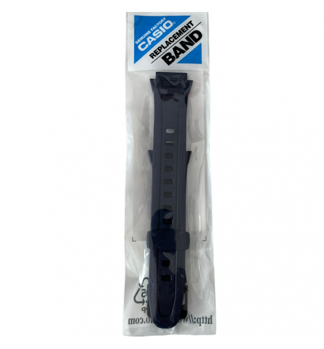Silicone rubber strap for Casio watches W-756-2A, W-756B-2AV 10287401