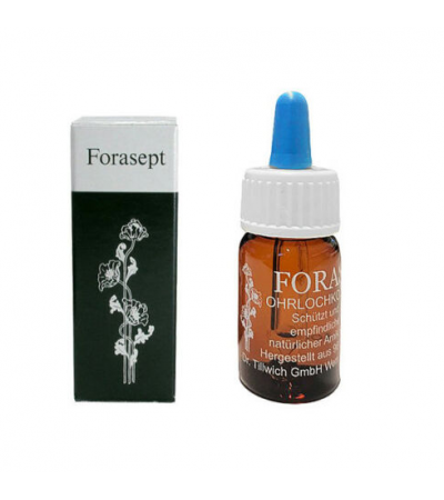 Forasept Sensitive Skin Oil Ear Piercing or Changing of Earrings 7.5 ml Cosmetic