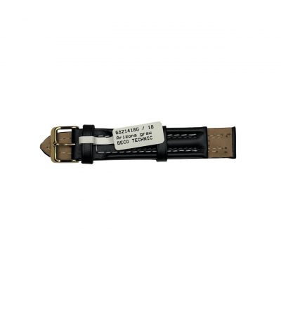 Arizona Sport watch strap 18mm, grey, water resistant