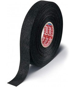 Tesa Black Fuzzy Fleece Interior Wire Loom Harness Tape for VW, Audi 19 m X 15 m