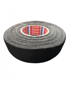 Tesa Black Fuzzy Fleece Interior Wire Loom Harness Tape for VW, Audi 19 m X 15 m