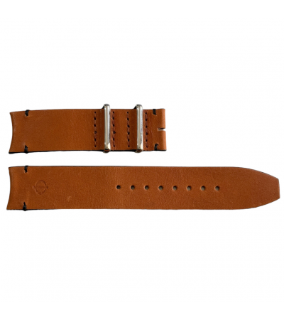 New Baume Mercier brown leather strap 21mm