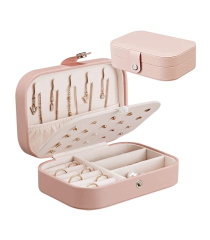 Elegant and Spacious Jewellery Box Organiser β Casket for All Your Jewellery Needs Pink