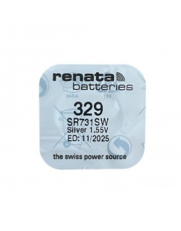 Renata 329 SR731SW watch coin batte ...