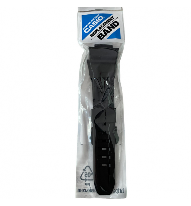 Silicone rubber strap for Casio watches STL-S110H, STL-S110H-1B, STL-S110H-1C,10500876