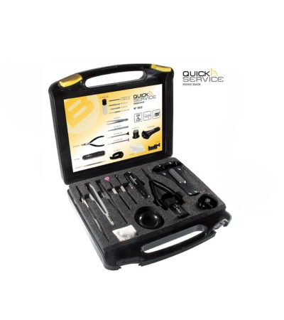Bergeon 7812 watchmaker service case for the quick service
