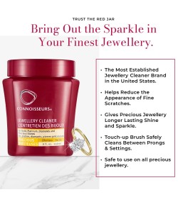Connoisseurs Fine Jewellery Cleaner gold, platinum, diamonds and precious stone jewelry 236 ml