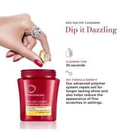 Connoisseurs Fine Jewellery Cleaner gold, platinum, diamonds and precious stone jewelry 236 ml