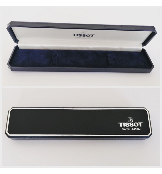 Tissot Quartz retro watch box (blue)
