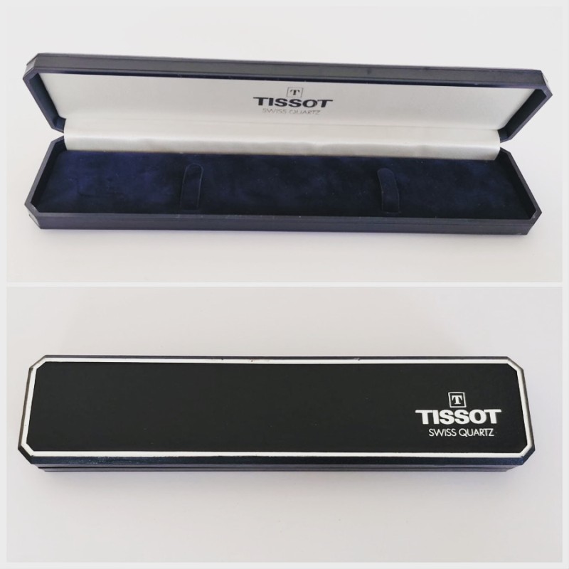 Кутия за часовник Tissot Quartz в син цвят Кутия за часовник Tissot Quartz в син цвят