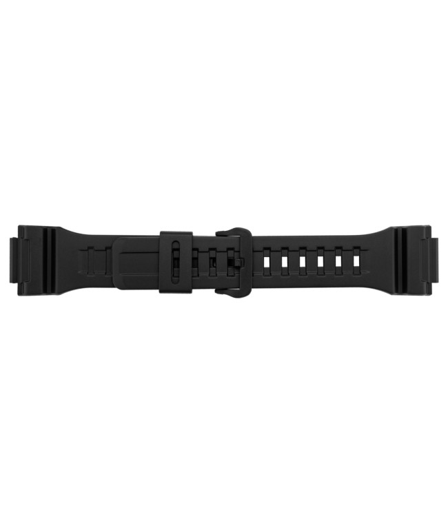 Черна гумена каишка за часовник Casio 21 мм