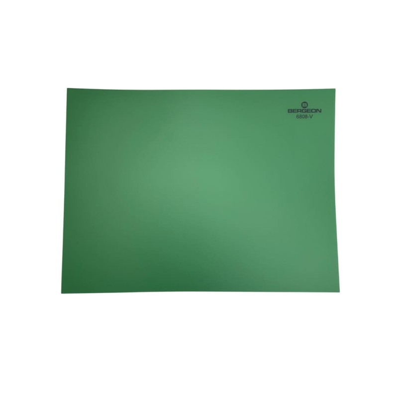 Плочка за часовникари Bergeon 6808-V, зелена, антихлъзгаща Плочка за часовникари Bergeon 6808-V, зелена, антихлъзгаща