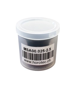 Horotec MSA00.025-2.5 eyeglass loupe black plastic with aluminium screwed ring x5
