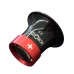 Horotec MSA00.025-2.5 eyeglass loupe black plastic with aluminium screwed ring x5