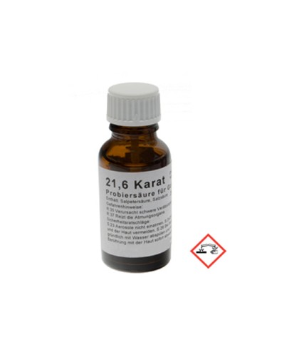 Test Acid for Gold 22k 900 GoldSmith 20ml Germany